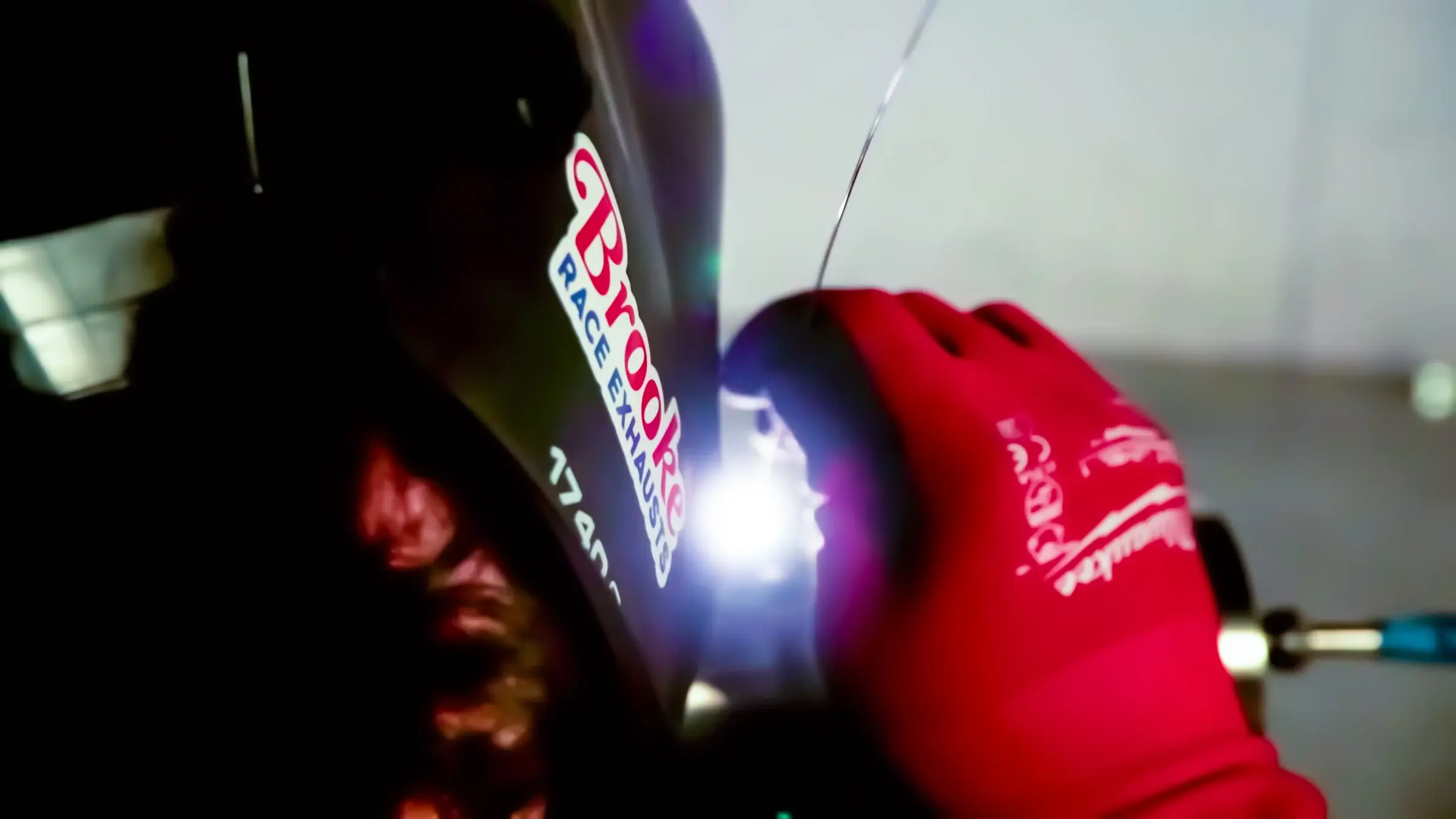 Brooke Race Exhausts workshop